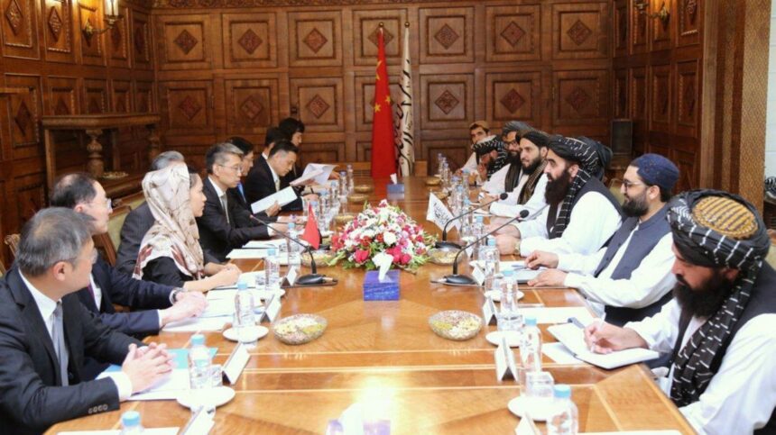 Afghanistan Pakistan talks meeting between officials in China