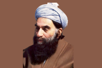 Mohammad Yunus Khalis leader of Hezb-e Islami Khalis Afghanistan